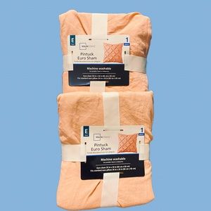 Blush Colored Pillow Shams